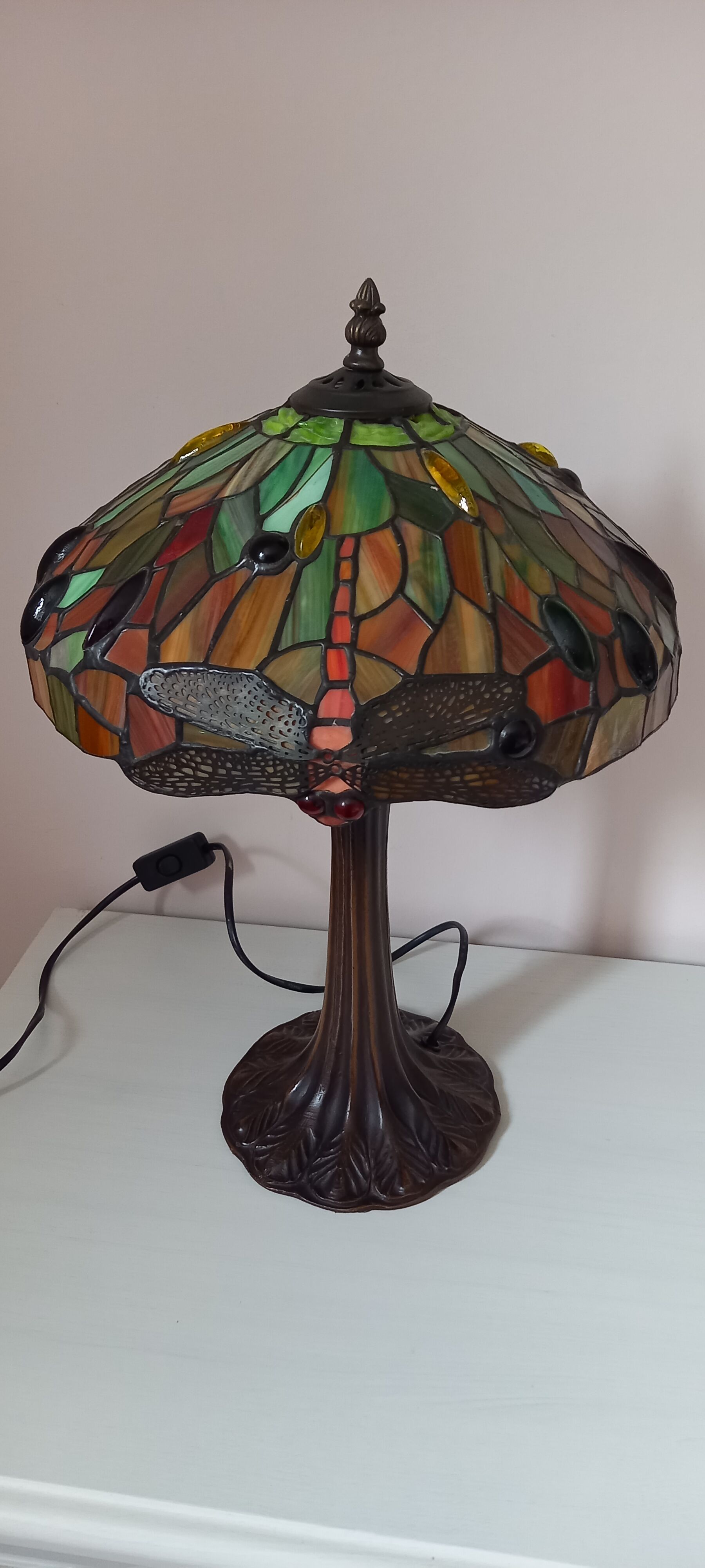 Tiffany style lamp