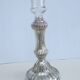 XlXth eglomisé glass candle holder
