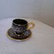 Vallauris marius giurge ceramic coffee cup and saucer