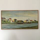 Tableau les maisons du canal