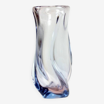 Big Murano Glass Vase By Hospodka, Czechoslovakia 1960s