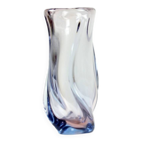 Grand vase en verre de Murano par Hospodka, Tchécoslovaquie 1960