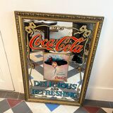 Miroir vintage pub coca cola