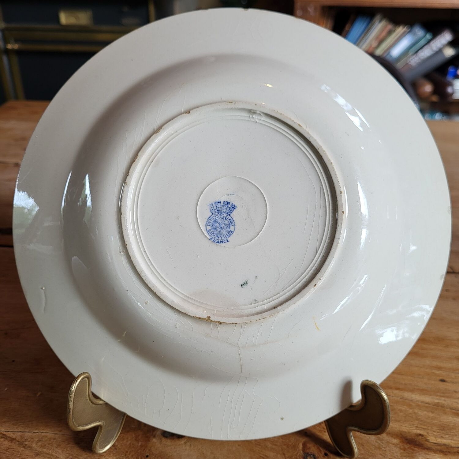 Lot 2 assiettes Badonviller