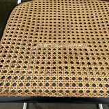 Cesca design chair b32 model in black and chrome