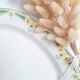 Plat ovale Longwy art déco
