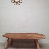 Tree trunk coffee table 1970