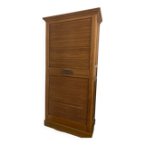Oak furniture with double curtains