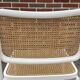 Set of 4 Cesca b32 model chairs in white by Marcel Breuer