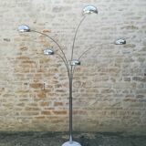 Chromium thrush floor lamp