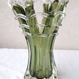 Blown glass vase