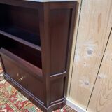 Low library - Bibus - Mahogany console with marble top