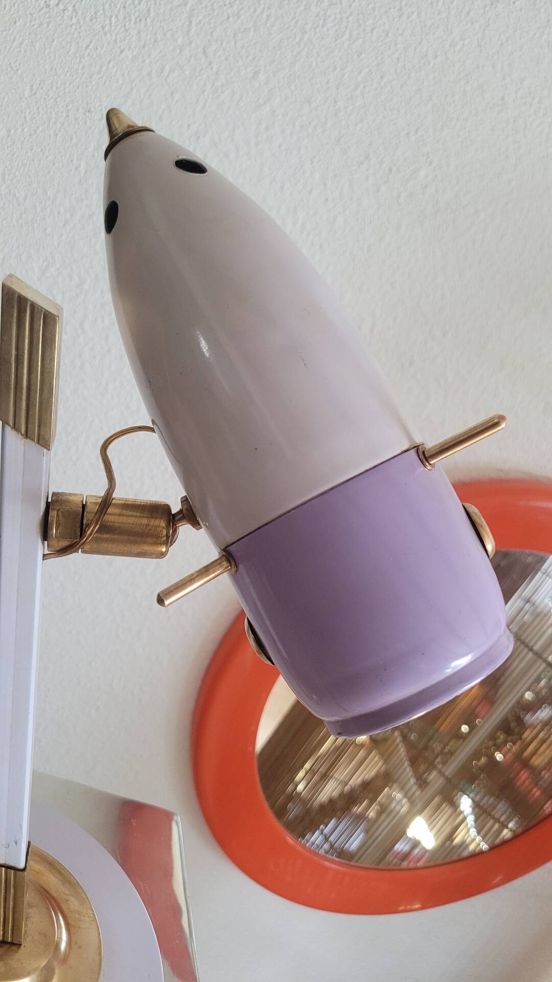 Lampe de bureau vintage Space-Age