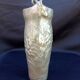 Vase en bronze argenté signé Vital Cornu