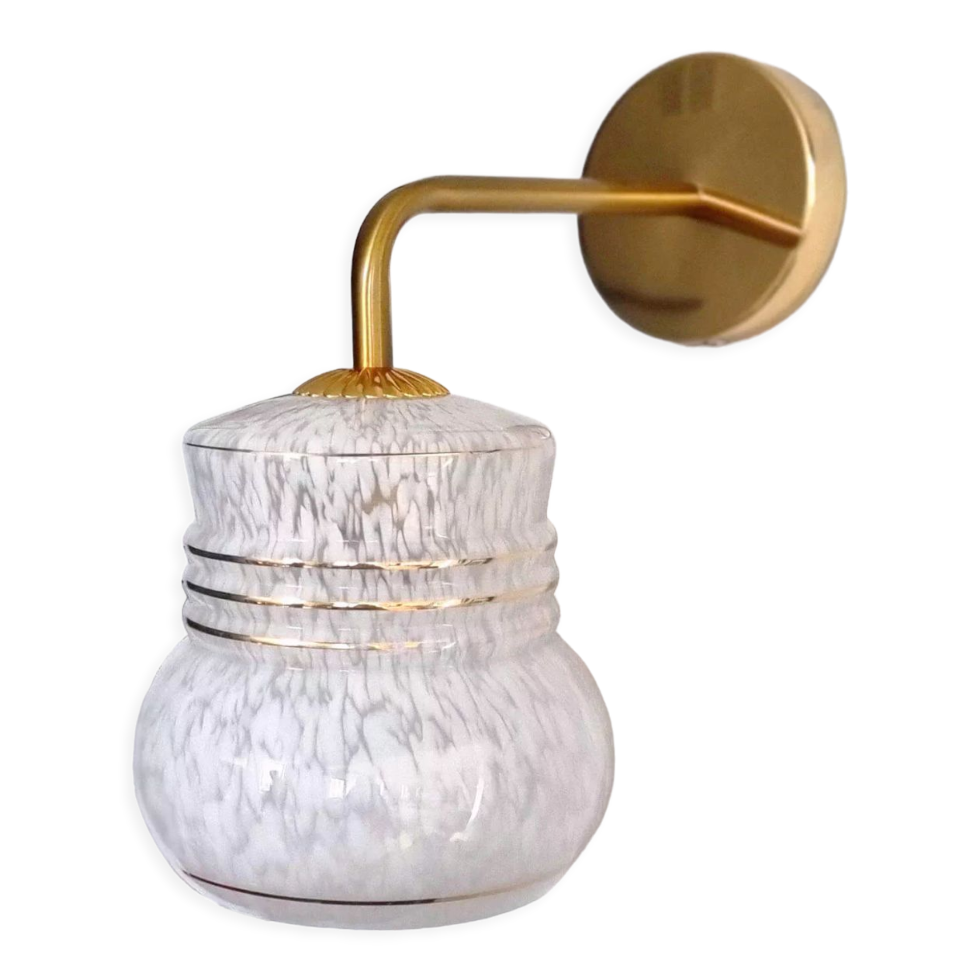 Clichy glass wall lamp *o28