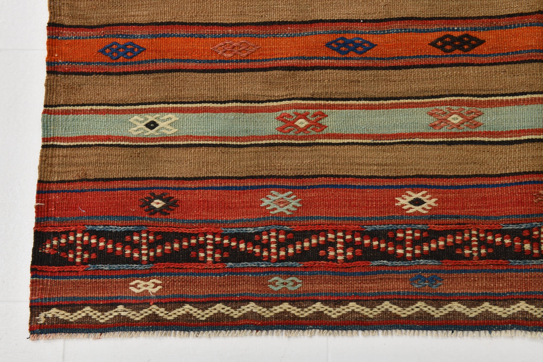 5x8 Kilim Modern Area Rug, 162x241Cm
