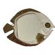 Ceramic fish-shaped mirror 1970