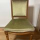 Paire de chaises Louis XVI signées Maurice Hirch – Velours Vert Amande