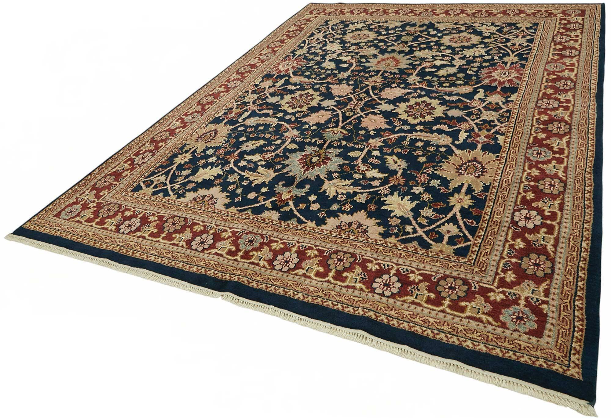 Tapis Oushak en laine noué à la main turc 267 cm x 357 cm