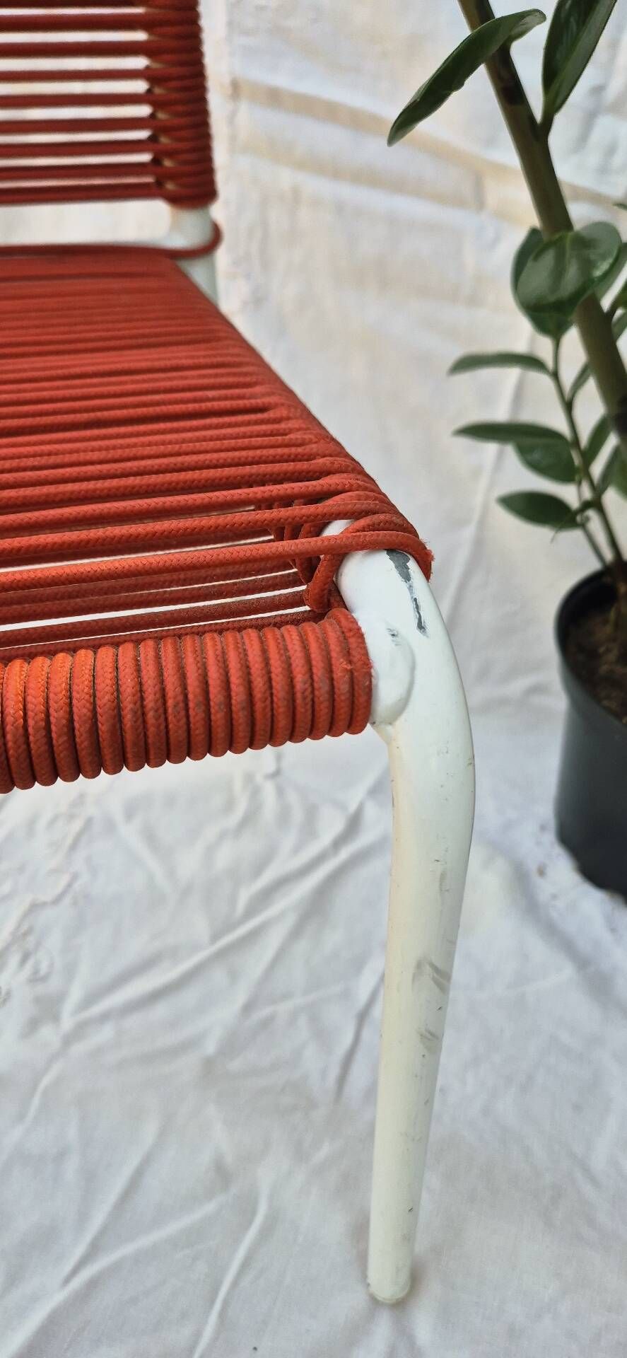 2 scoubidou children's chairs - 1950s