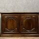 Louis XIV period hunting lodge sideboard in solid walnut circa 1700