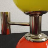 Pair of sconces from the 70s in opaline