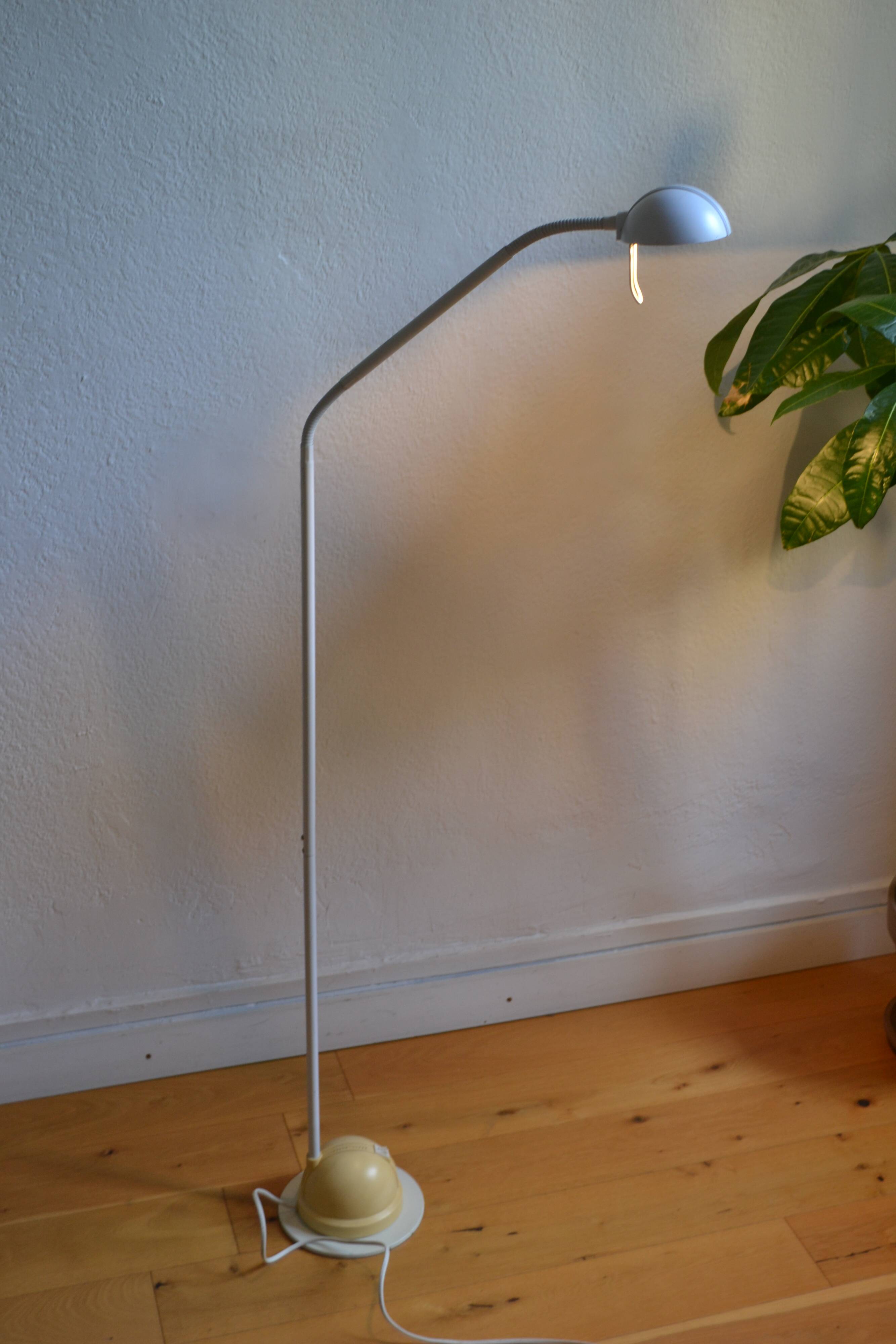 Lampadaire liseuse vintage postmoderniste 1980