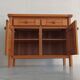 Elm sideboard Maison Regain, 80's