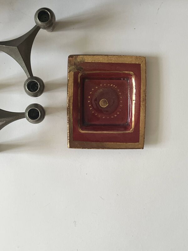 Vide poche en céramique émaillée attribuée à Georges Pelletier, France 1970