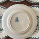 Set of 6 antique dessert plates Gien model Thistle Terre de Feu