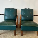 Pair of vintage armchairs