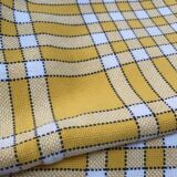 checkered tablecloth 1970