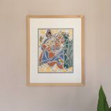 Mixed media by pierre clamagirand, 1934-2015