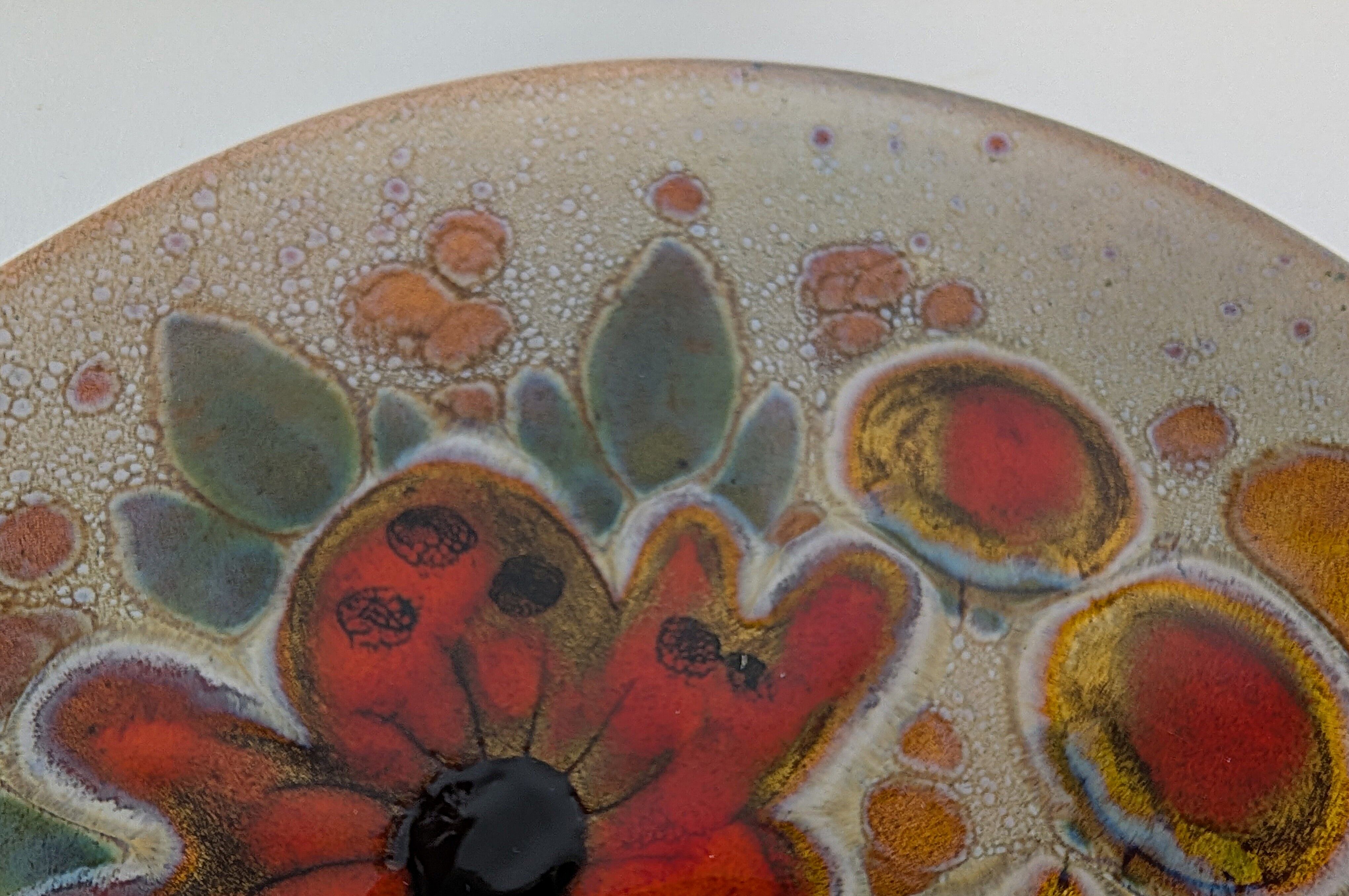 Monique Brenner Vallauris plates 60s