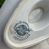Sauce boat 1900 iron earth model Versailles St Amand