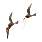 Stylized brass birds