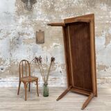 Solid wood farmhouse table