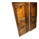 Pair of 19th-century walnut doors with walnut burl