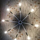 Ceiling lamp Lunel eight arms years 50/60