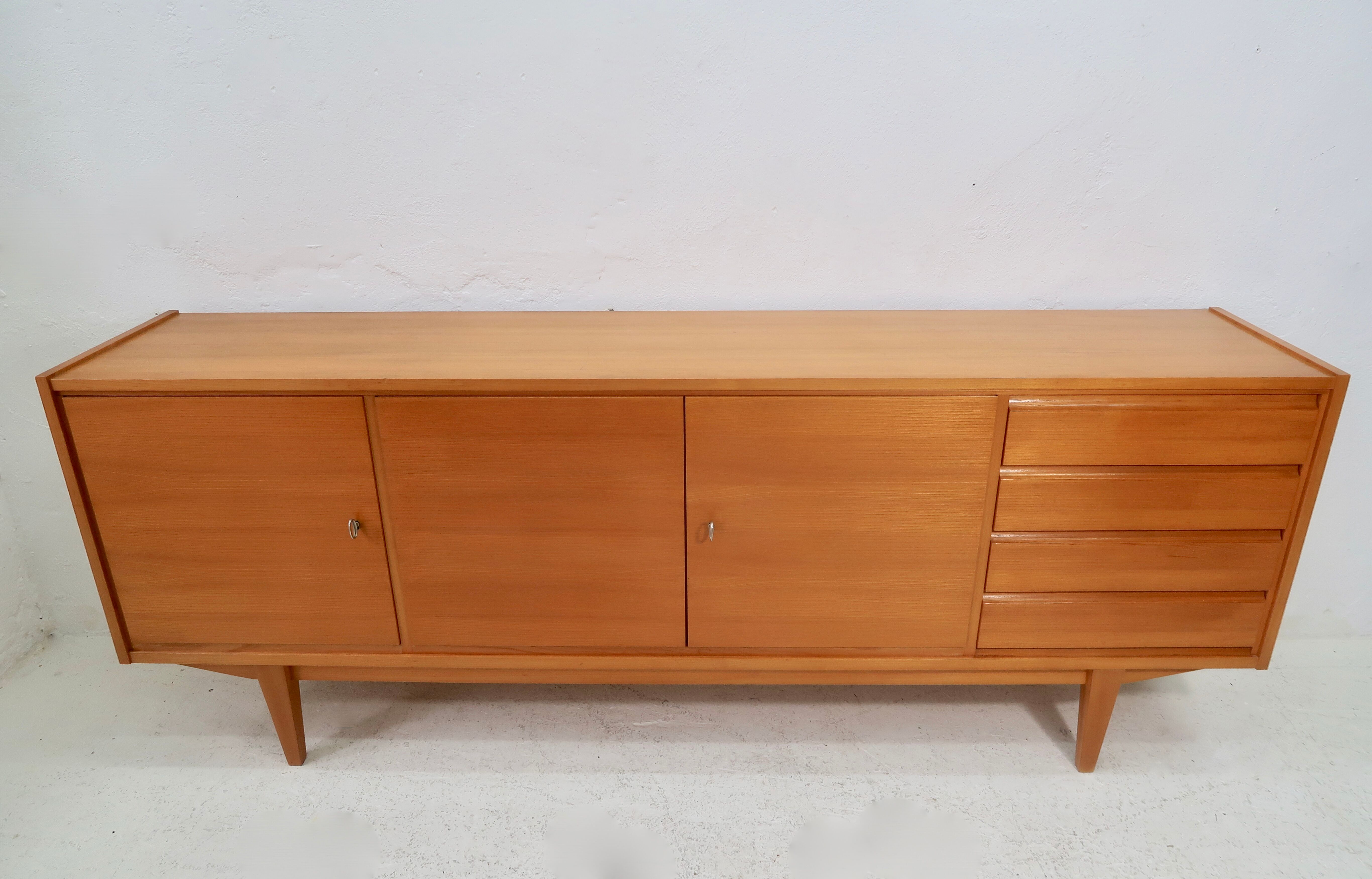 Mid-century ashwood sideboard, 1950s