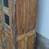 Old wooden cabinet with 4 doors