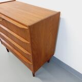 Vintage Scandinavian teak chest of drawers from the 60s