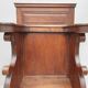 Liturgical stall and his nineteenth century mercy