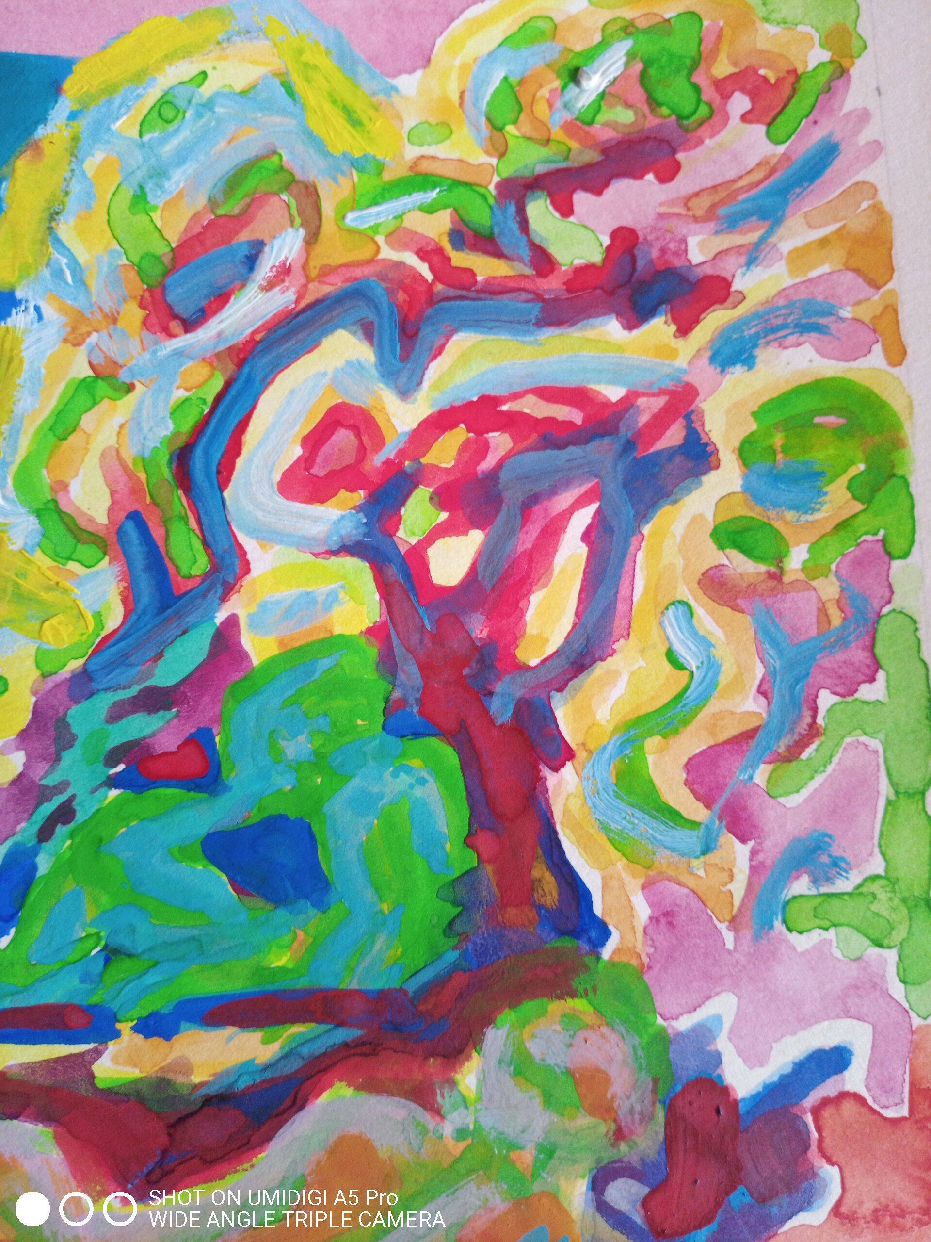 Gouache on paper signed Pierre Lacroux (1909-1993) dated 81