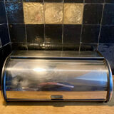 Stainless steel bread box
