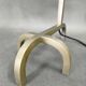 Rare Bauhaus Nickel Table Lamp with Glass Diffuser, 1930s