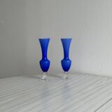 Pair of single-flower vases