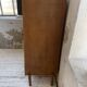 Meuble de rangement secrétaire chêne années 60