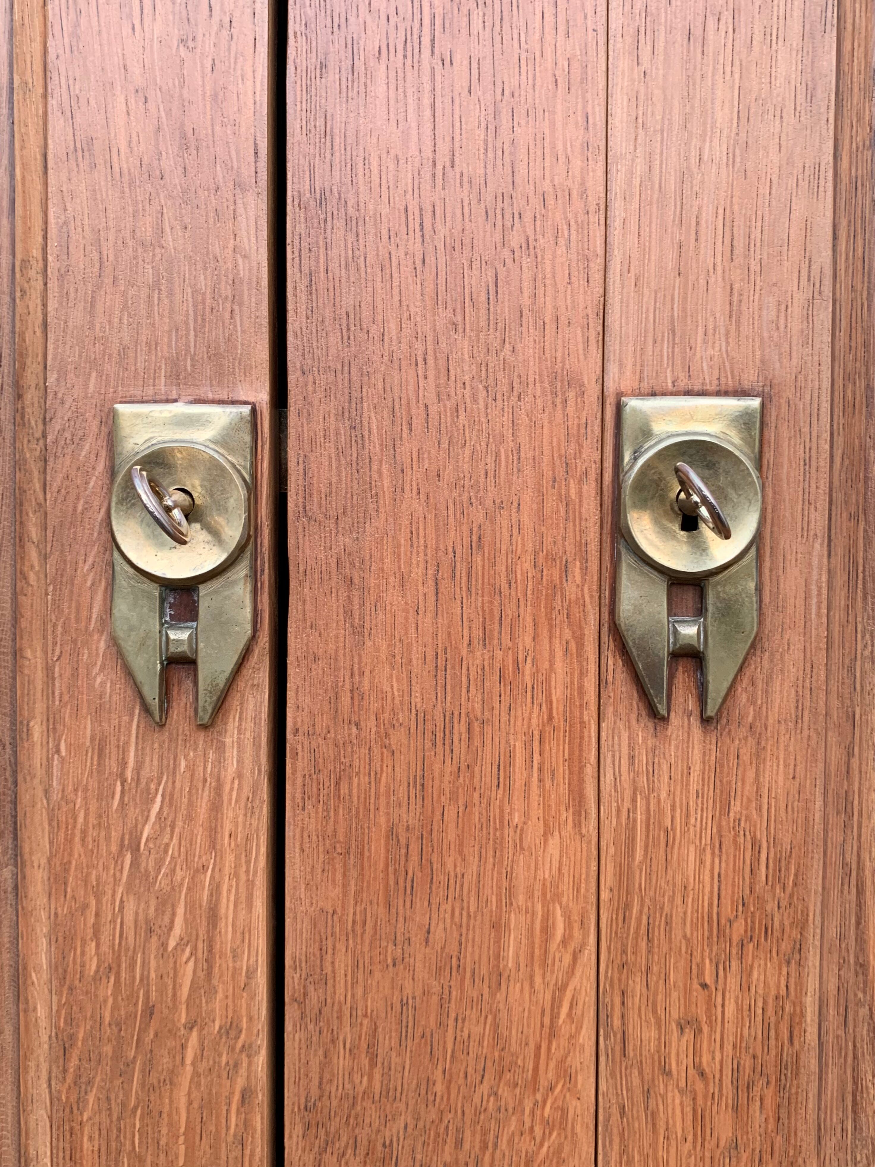 Vintage cabinet 1950 solid oak