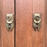 Vintage cabinet 1950 solid oak